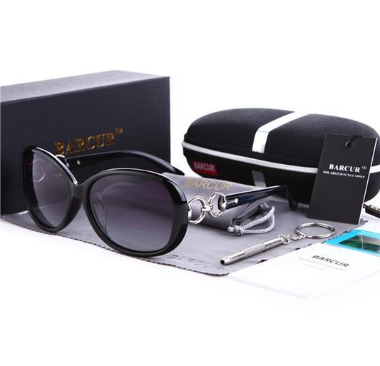 Luxury Elegant New Polarized Sunglasses For Ladies and Women Brand Designer In Vintage Modern Style  With UV400 Protection