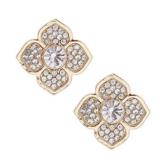 Floral Radiance: Flower Studs