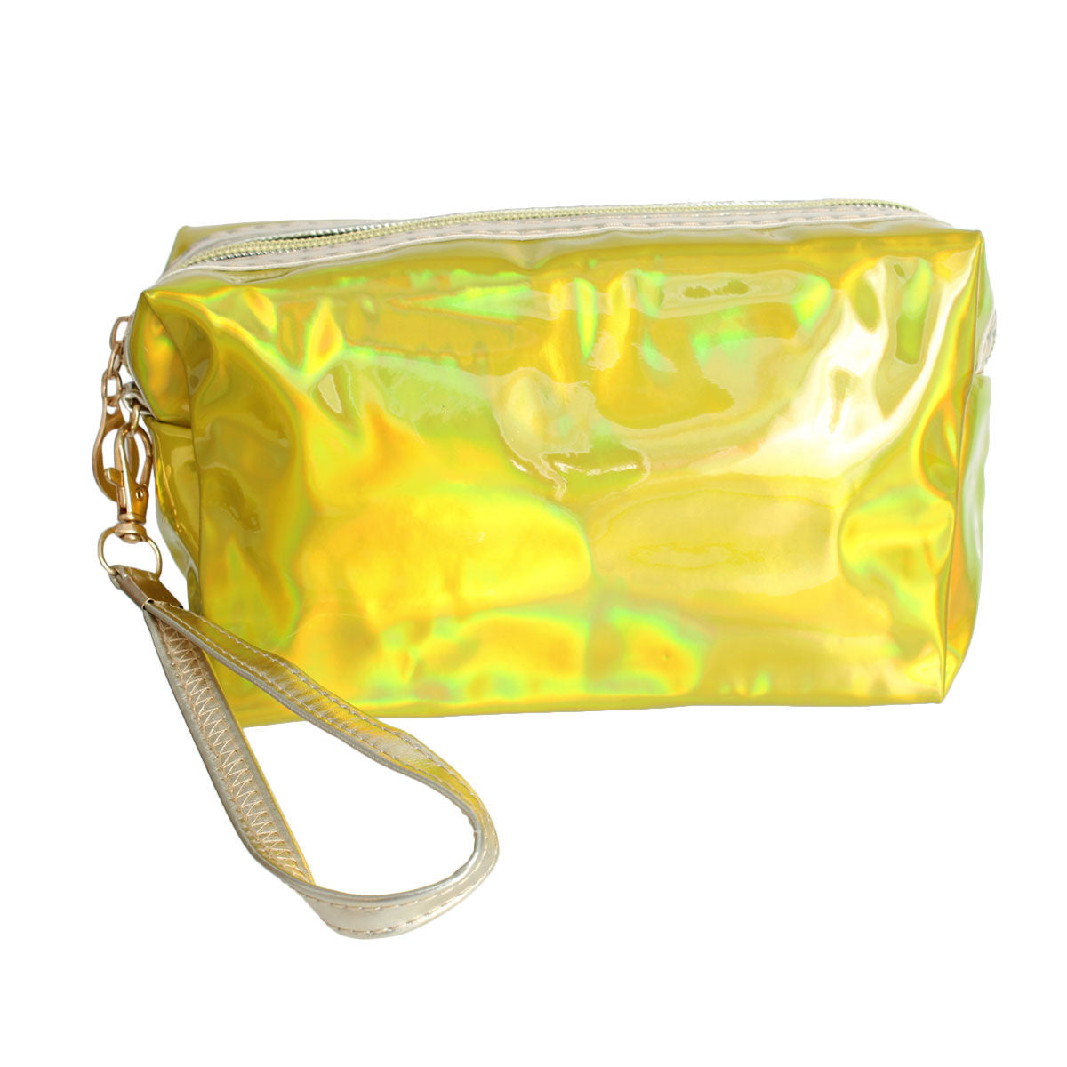 Gold Iridescent Rectangle Pouch