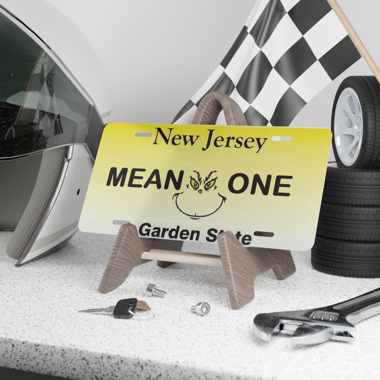 Mean One New Jersey Vanity License Plate