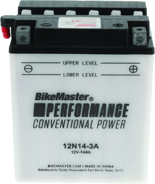 BikeMaster Battery - 12N14-3A