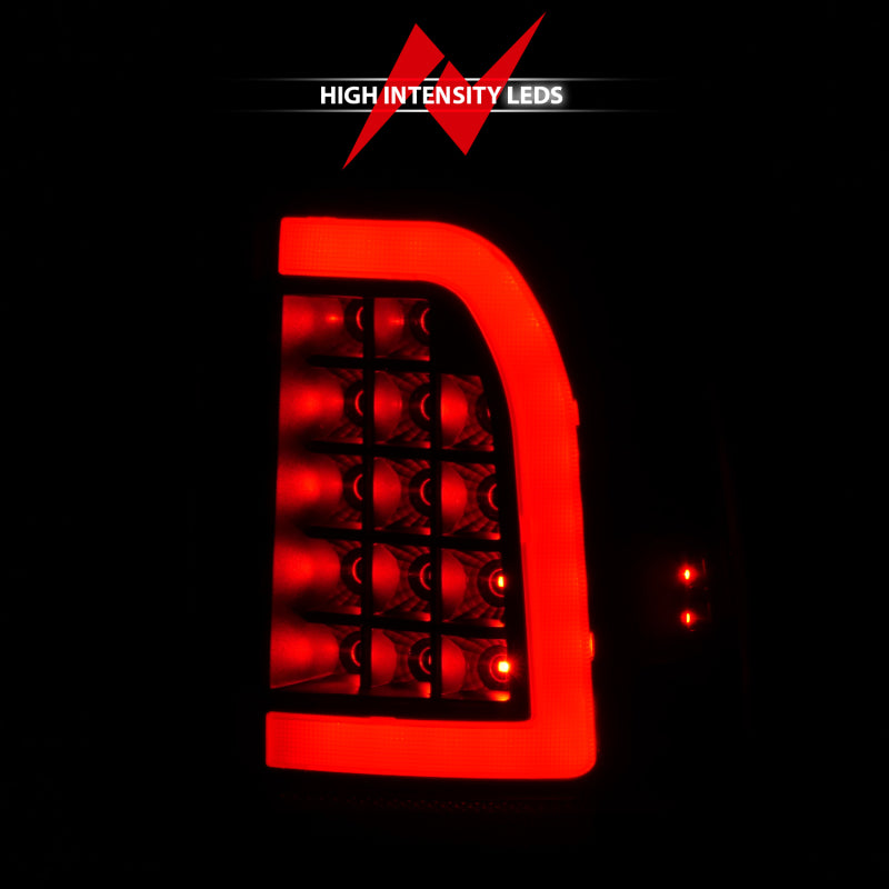 Red LED light on a black background with 'High Intensity LEDs' branding.