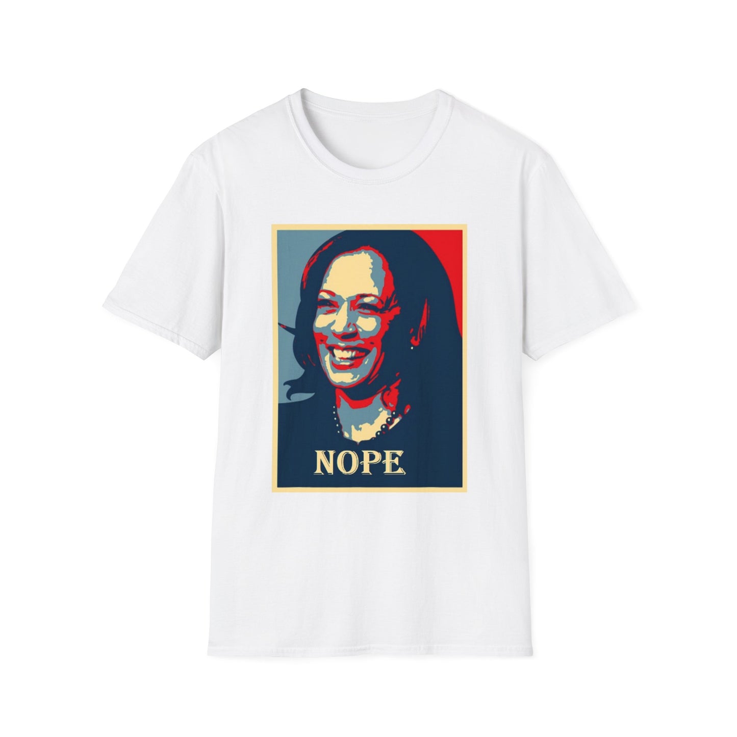 Kamala Harris NOPE Unisex Softstyle T-Shirt