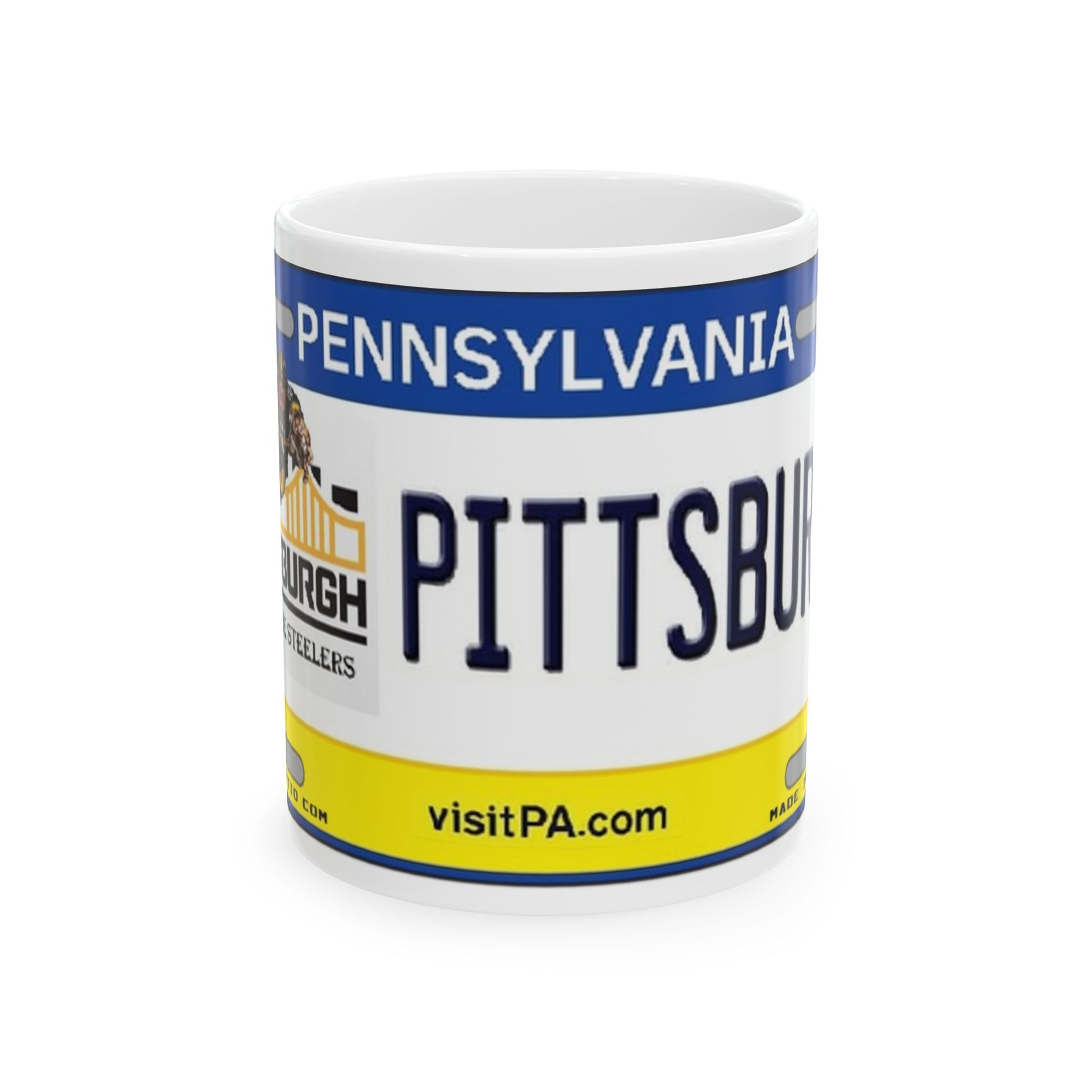 Pittsburgh Home Of The Steelers Ceramic Mug