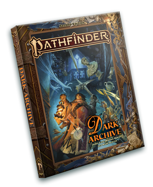 Pathfinder Dark Archive book cover on a white background