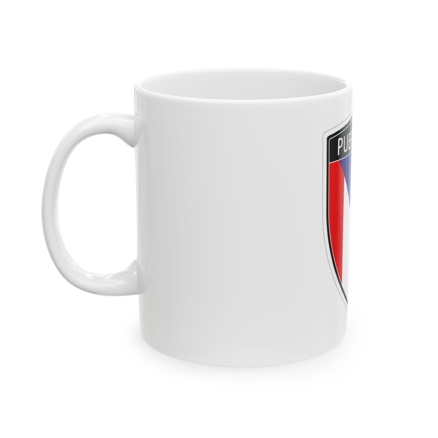 Puerto Rico Shield Emblem 11 Oz. Ceramic Mug