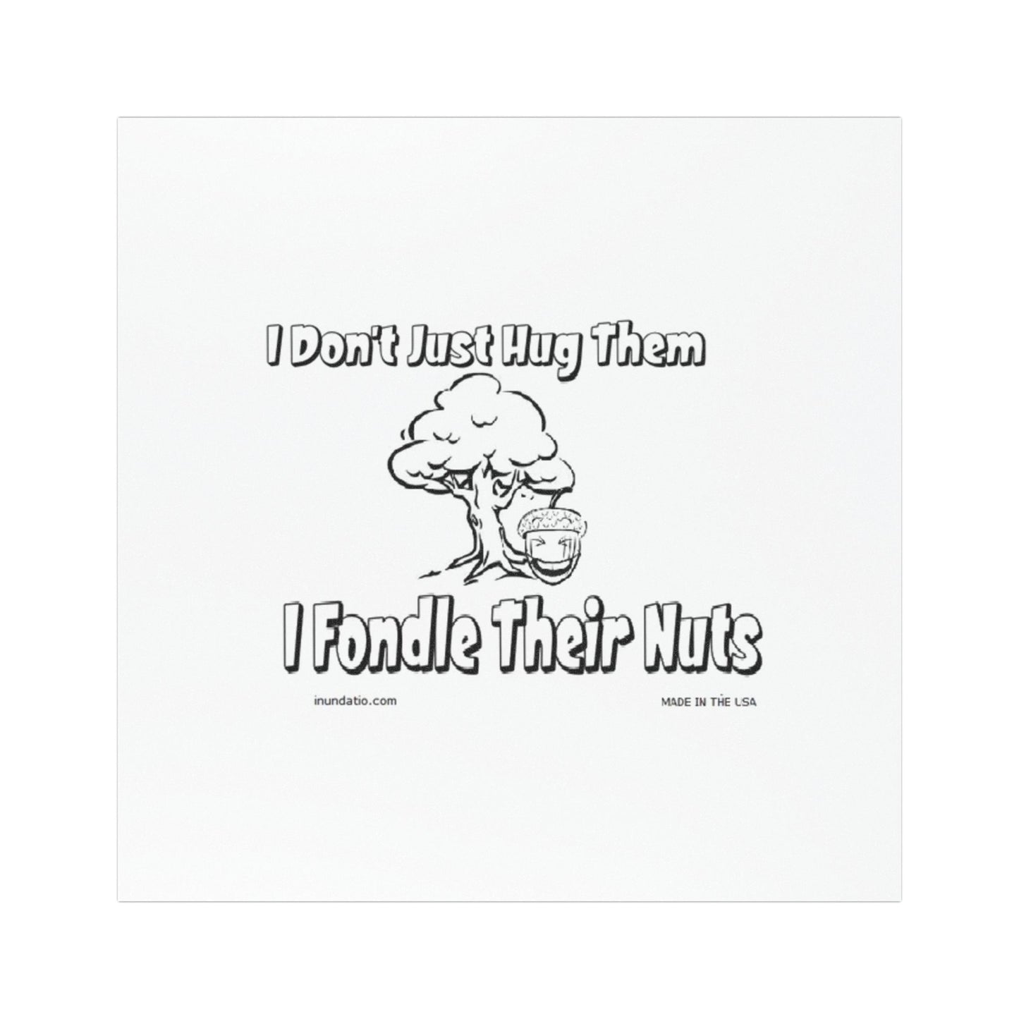 Tree Huggers Funny Car Magnets