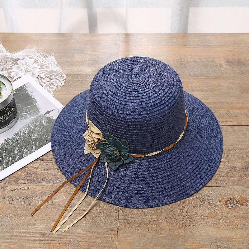 Girls Hats Children Raw Edge Straw Hat For Girls Kids Sun Cap Girls  Hat Baby Beach Caps In leegant Modern Design