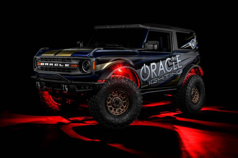 Oracle Underbody  RGB+W Wheel Well Rock Light Kit - 4 PCS - ColorSHIFT