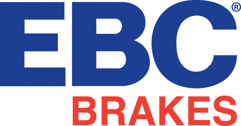 EBC Brakes logo with blue 'EBC' and red 'Brakes' text on a white background