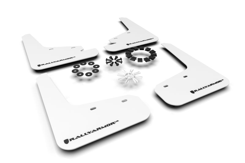 Rally Armor car accessories on a white background