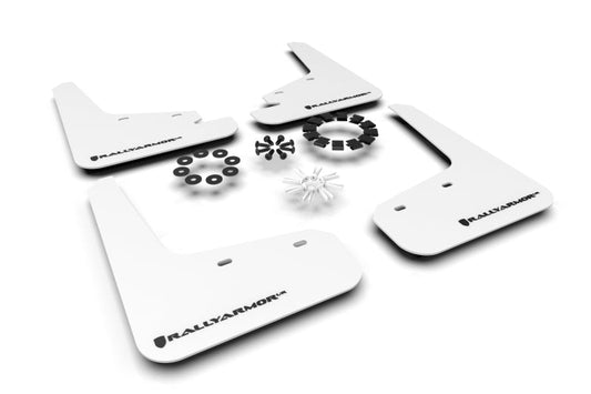 Rally Armor car accessories on a white background