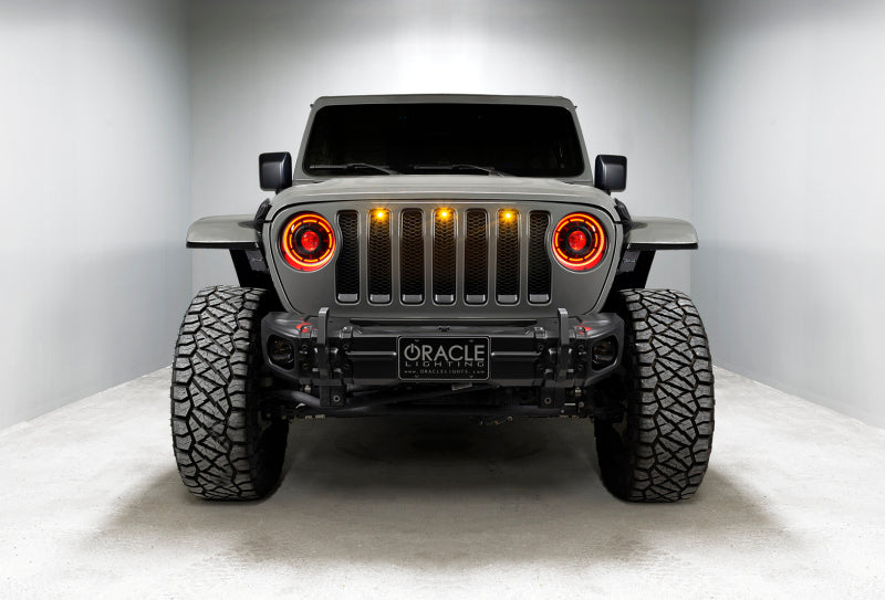 Oracle Oculus Bi-LED Projector Headlights for Jeep JL/Gladiator JT - w/ BC1 Controller