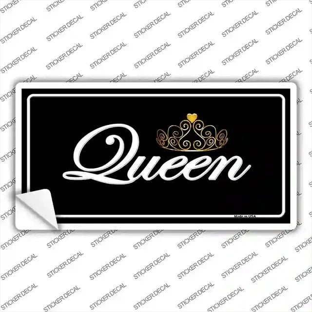 Queen Novelty Bumper Sticker