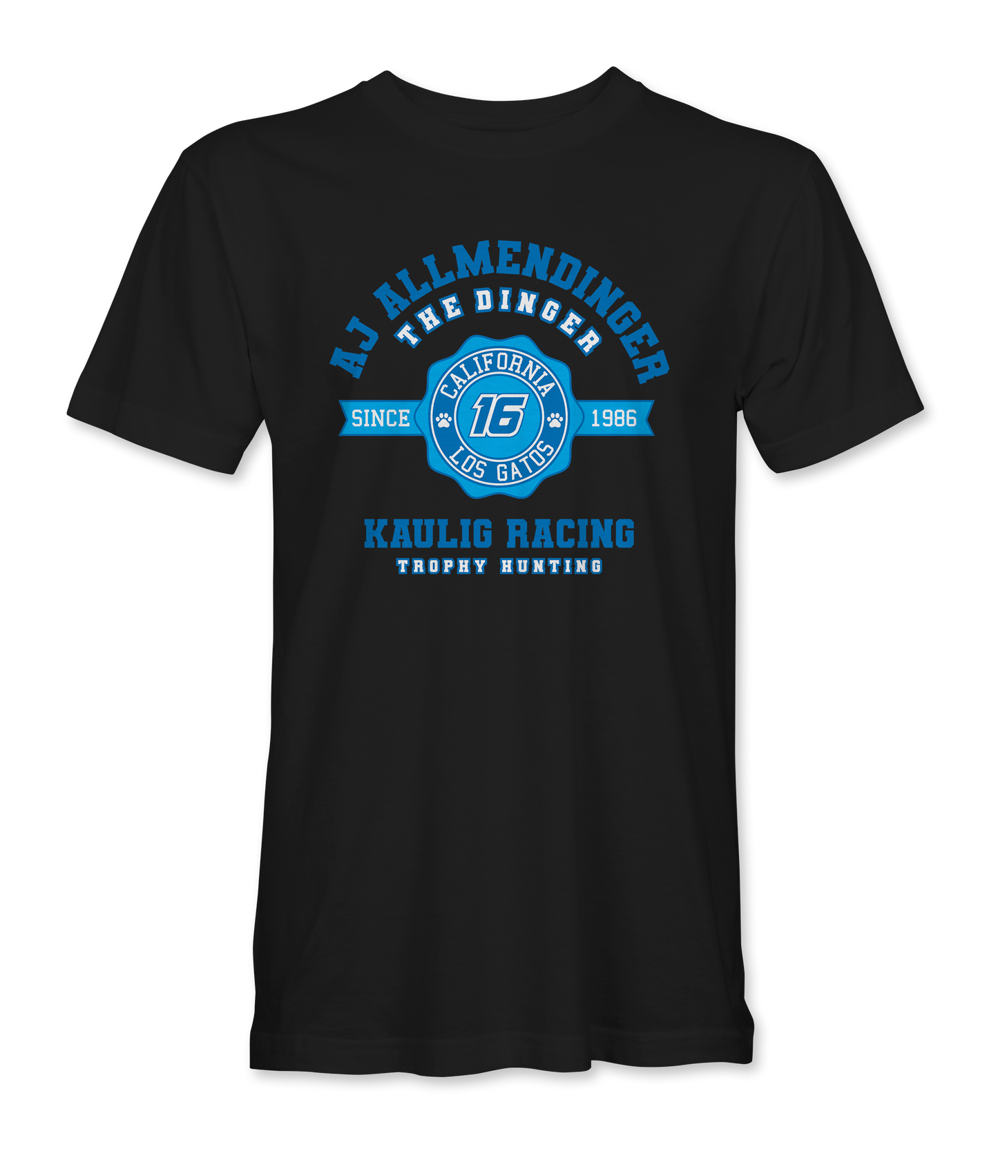 Aj Allmendinger Collegiate T-Shirts