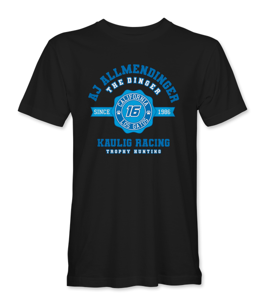 Aj Allmendinger Collegiate T-Shirts