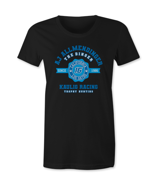 Aj Allmendinger Collegiate Women's T-Shirts