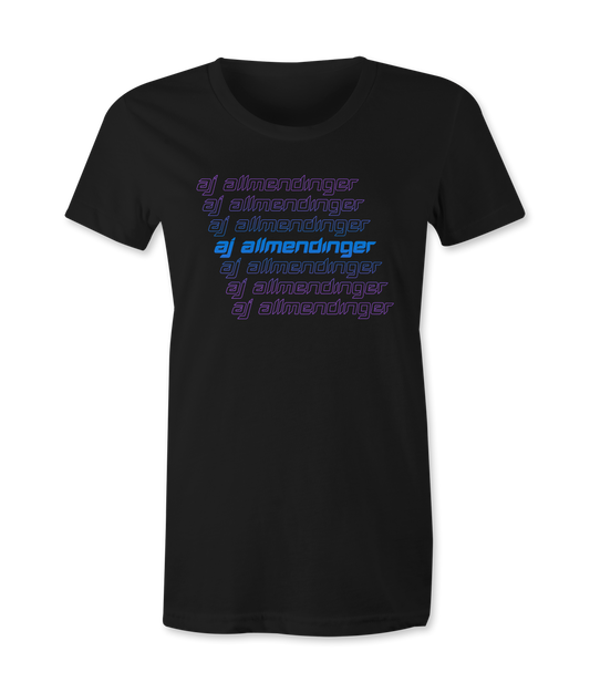 AJ Allmendinger - Twilight Name Women's T-Shirts