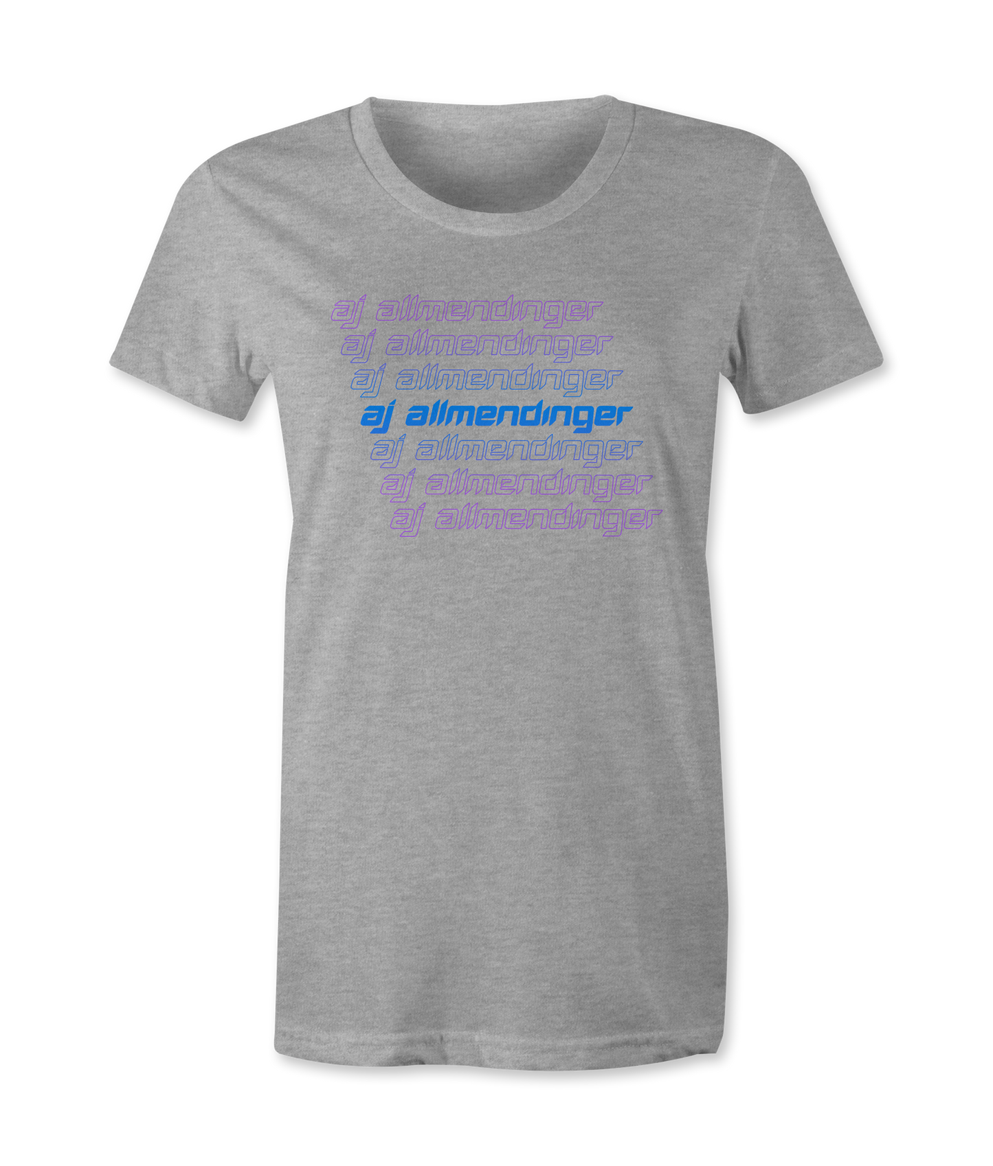 AJ Allmendinger - Twilight Name Women's T-Shirts