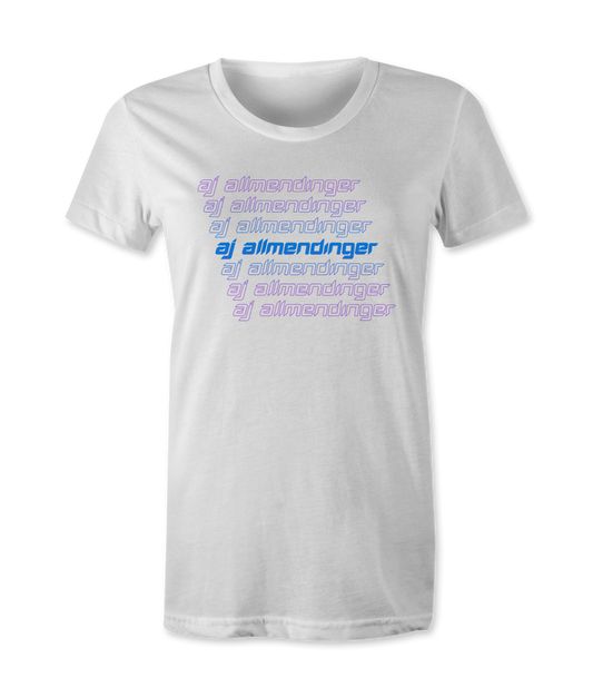 AJ Allmendinger - Twilight Name Women's T-Shirts