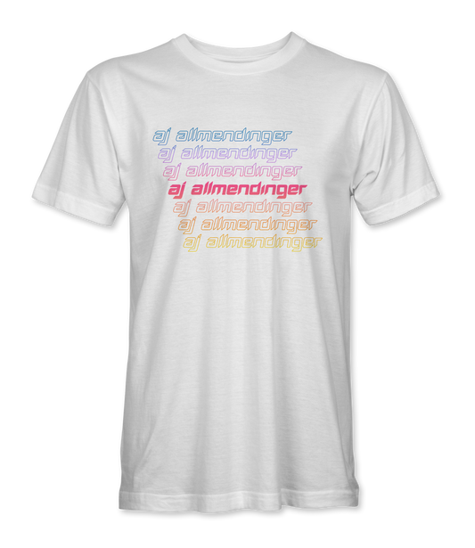 AJ Allmendinger - Sunset Name T-Shirts