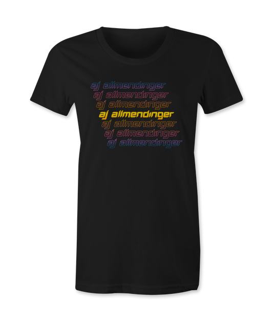AJ Allmendinger - Sunrise Name Women's T-Shirts