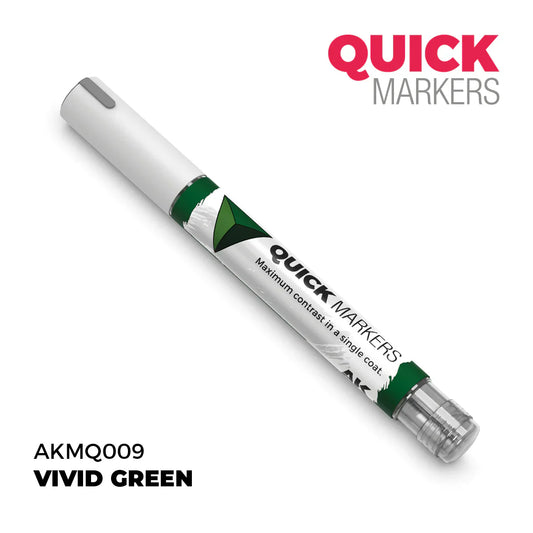 AK Interactive Markers: Quick Markers - Vivid Green