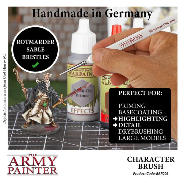 Army Painter Tools: Wargammer Brush - Character