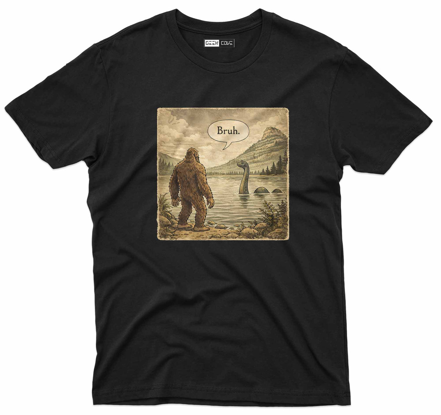 Bigfoot Bruh Tee