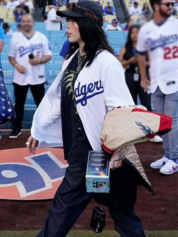 Billie Eilish Dodgers Jersey