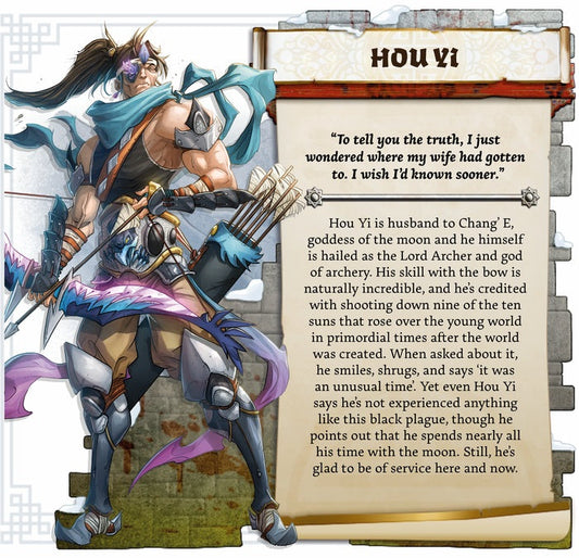 Zombicide: White Death Chang E' and Hou Yi - Kickstarter Exclusive