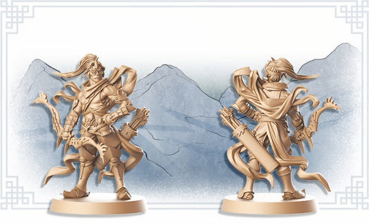 Zombicide: White Death Chang E' and Hou Yi - Kickstarter Exclusive