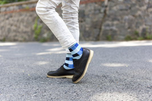 Men's Traditional Blocks Socks 5 Pack