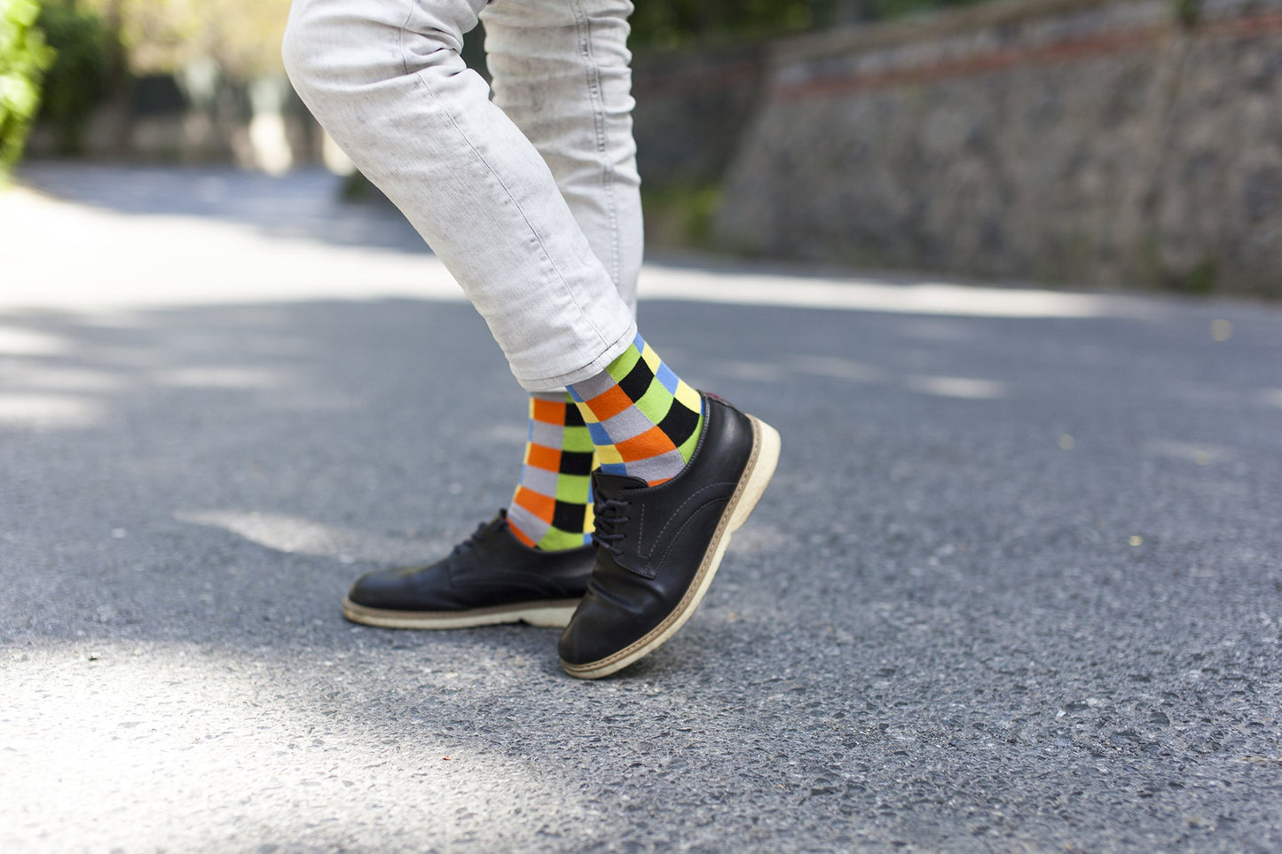 Men's Traditional Blocks Socks 5 Pack