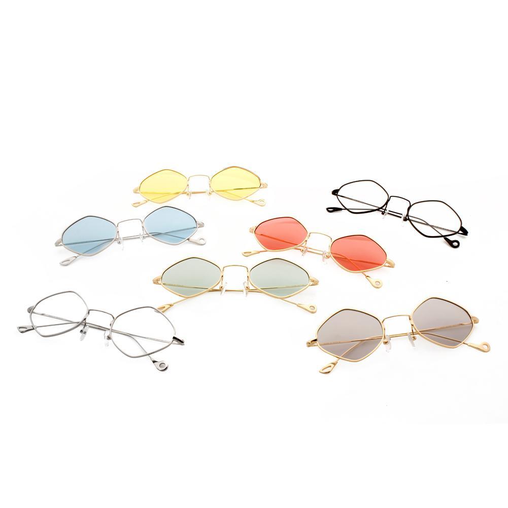 Collection of various sunglasses on a white background