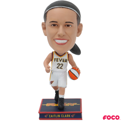 Caitlin Clark Indiana Fever 4.5 Inch Rookie of the Year Mini Bighead Bobblehead
