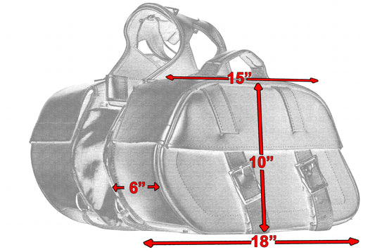 DS Two Strap Saddle Bag