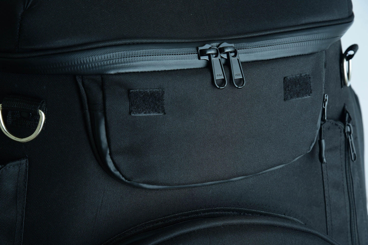 DS Daniel Smart Black Heavy Duty Textile Motorcycle Pet Carrier Si