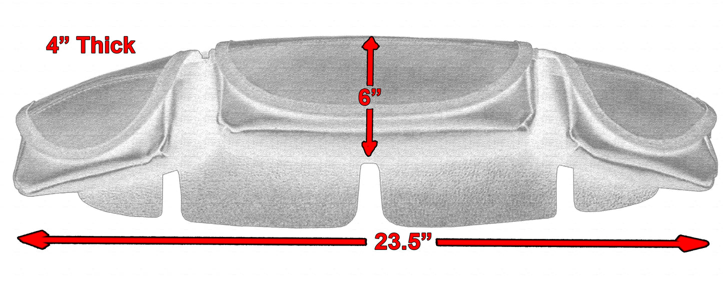 DS Three-Pocket Windshield Bag