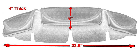 DS Three-Pocket Windshield Bag