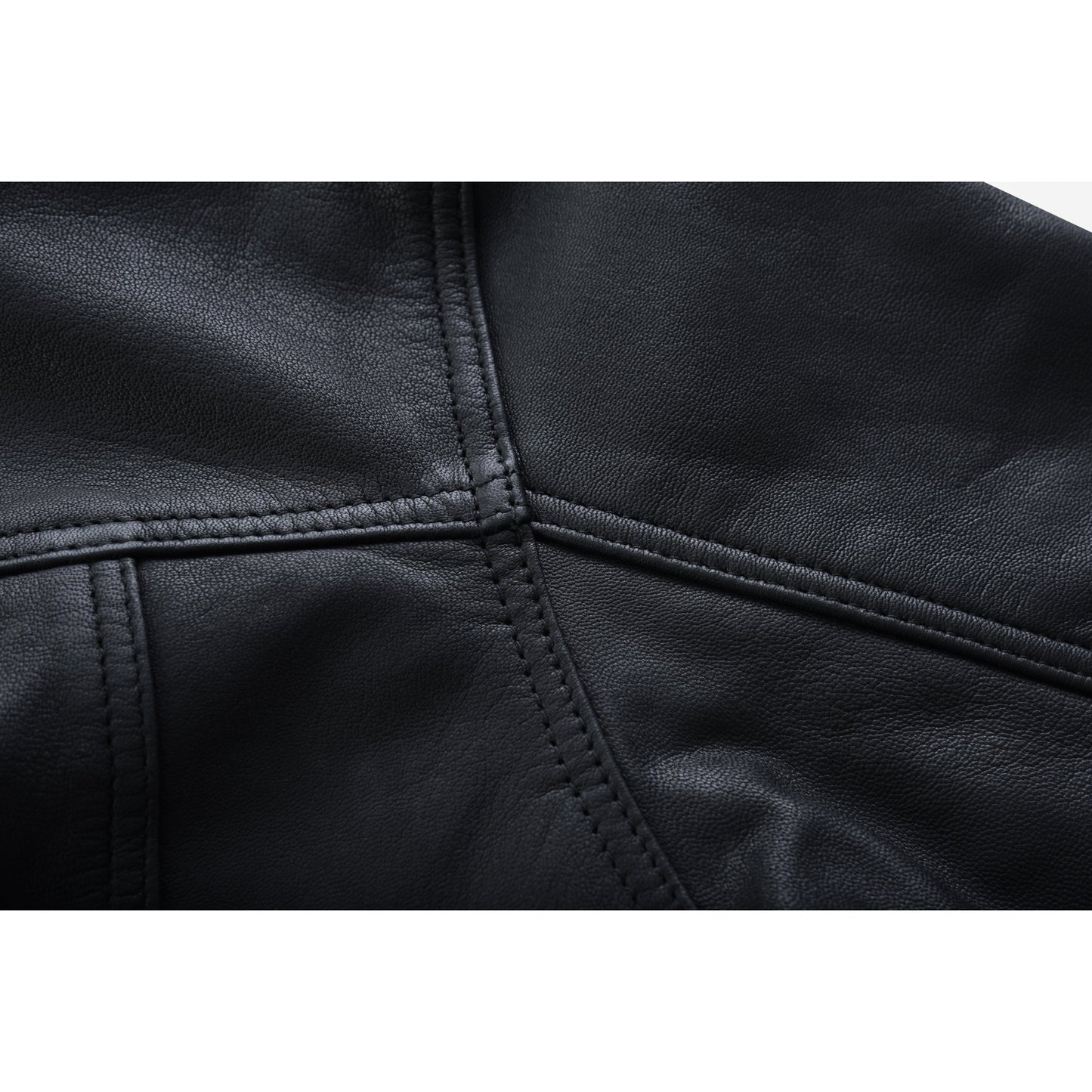 DS Men’s Premium Lightweight  Black Leather Shirt