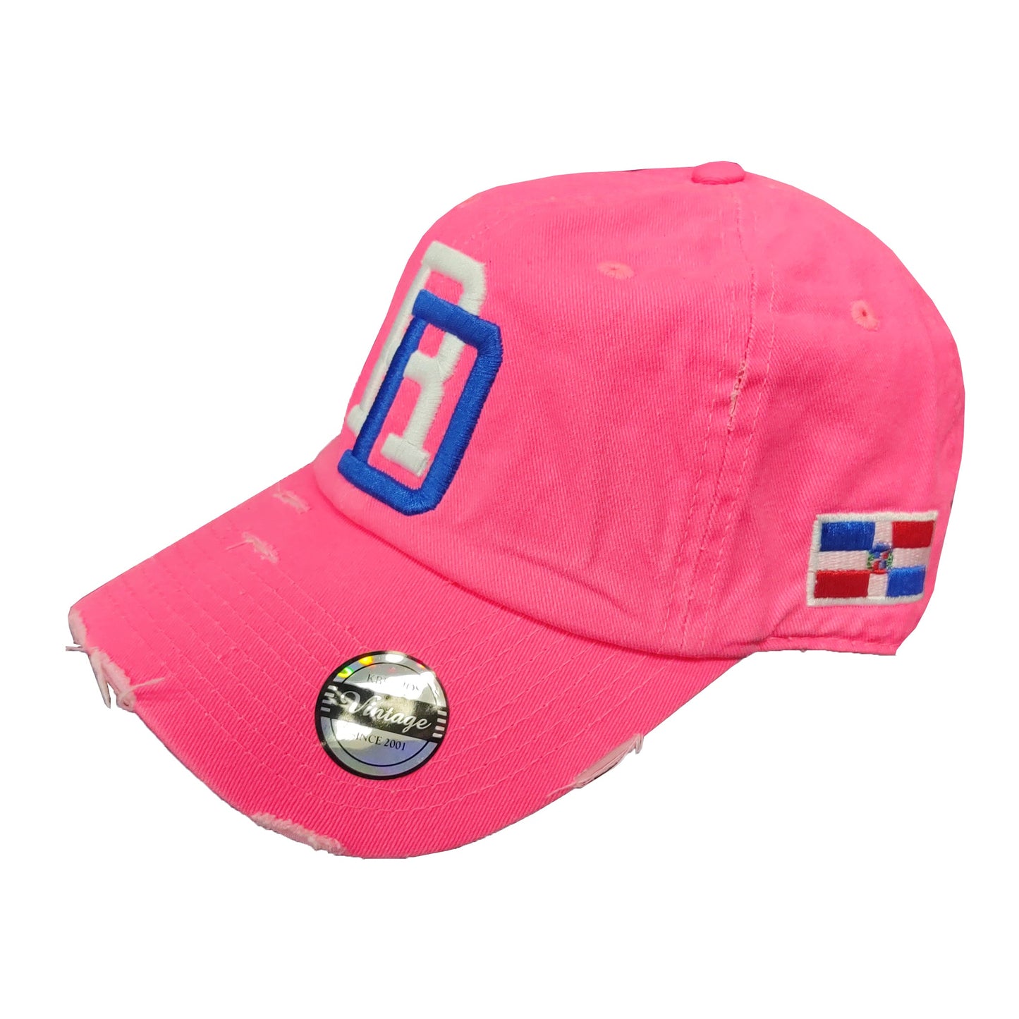 Vintage Adjustable Dominican Embroidered RD Hats