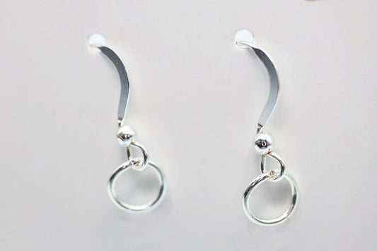 Foam Brain Games: Traveler's Trinkets - Sterling Silver Earrings