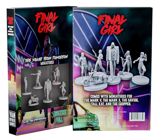 Final Girl: The Killer from Tomorrow - Miniatures