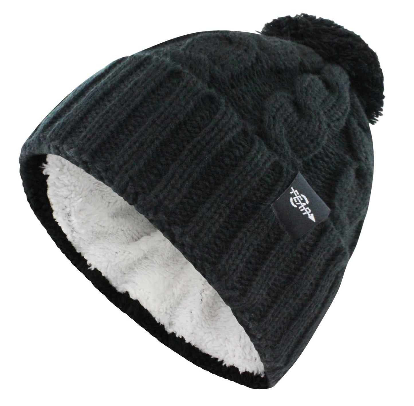 Warmest Plush Insulated Cuff Knit Winter Beanie