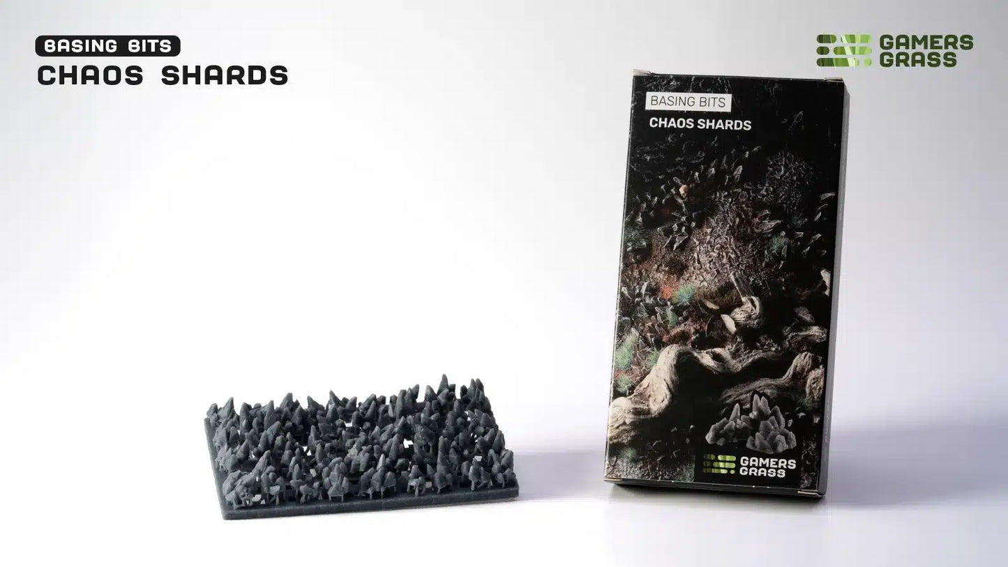 Gaming miniatures and their packaging on a white background with 'GAMERS GRASS' branding.
