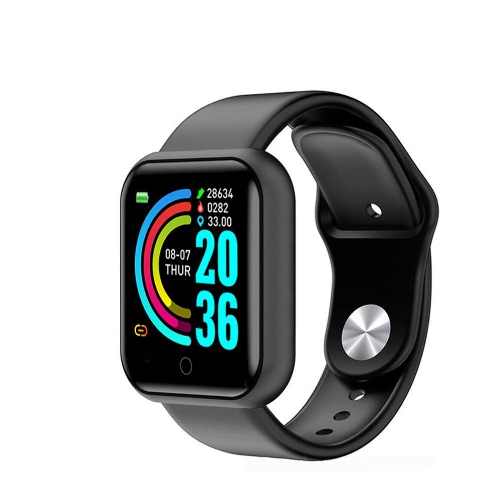 Elegant Popular Smart Watch For Women and Men D20 Pro Men Smartwatch for IOS and Android Sistems With Heart Rate Monitor Blood Pressure Sports Tracker Wristband