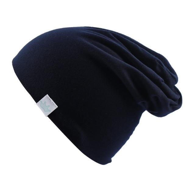 Cute Solid Knitted Cotton Hats Cap for Newborn Baby Autumn Winter Warm Style Caps for Boys