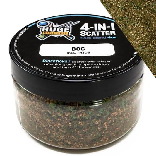 Huge Miniatures: 4-in-1 Scatter Flock - Bog