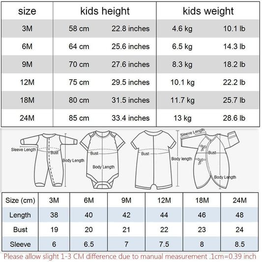 Printed Funny Newborn Baby Romper Infant Cotton with Short Sleeve for Baby Girl/Boy New Born Clothes For Kids